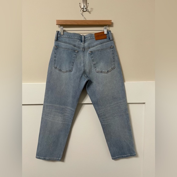 Lucky Brand Light Denim Relaxed Tapered Fit Wide Leg Jeans Size 26 - Picture 6 of 11